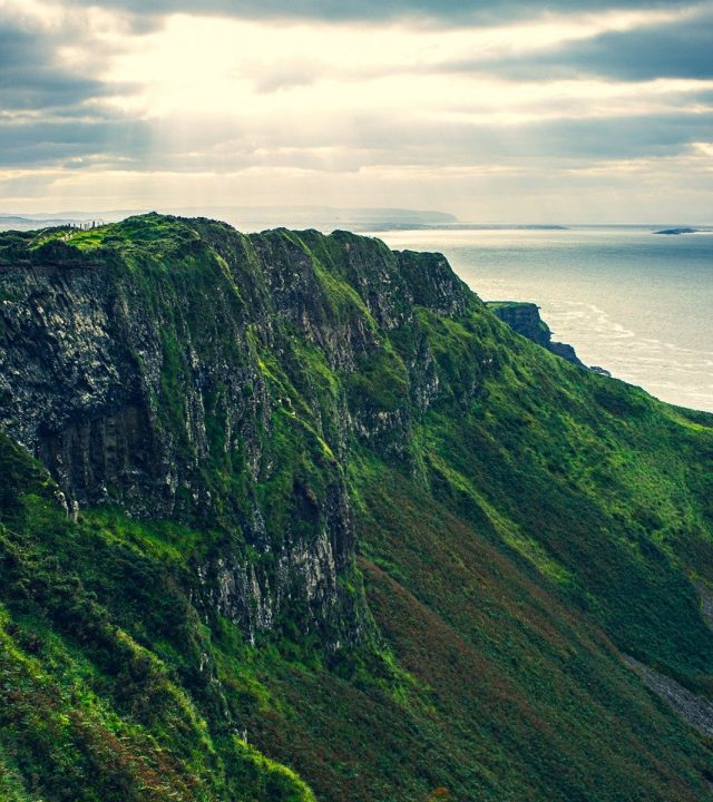 landscape, cliff, coast